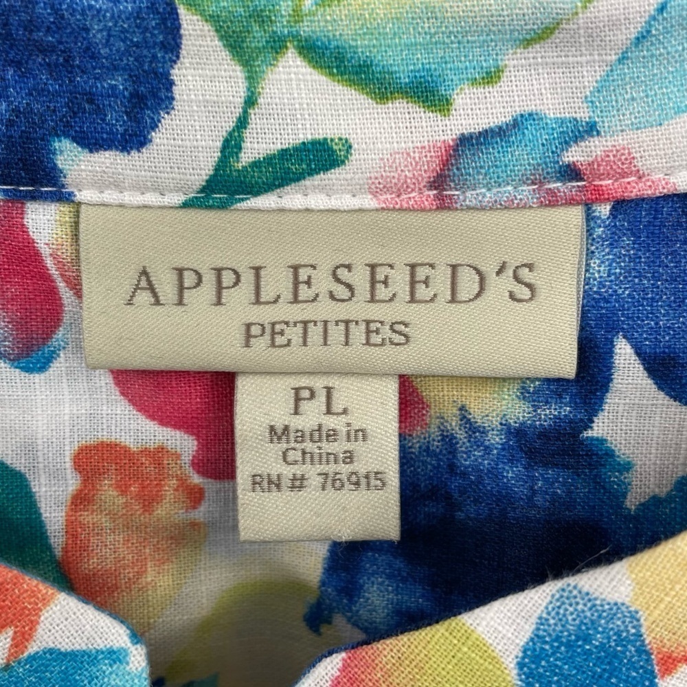 Appleseed's Floral 100% Cotton Shirt - Picture 8 of 10